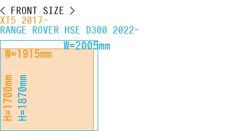 #XT5 2017- + RANGE ROVER HSE D300 2022-